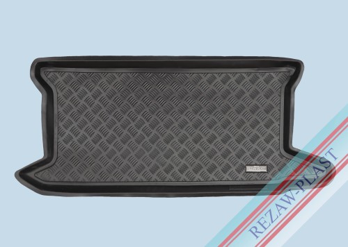 Mata bagażnika PE z gumową powłoką pasuje do: Toyota YARIS II 2005 - 2009