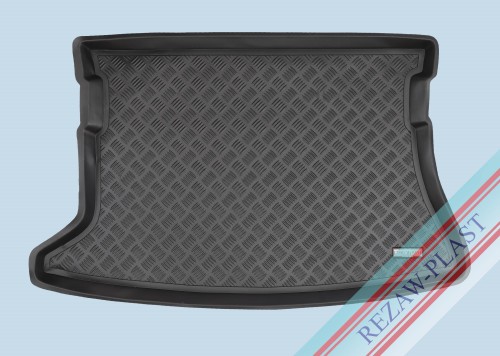 Mata bagażnika PE z gumową powłoką pasuje do: Toyota AURIS I 2006 - 2013