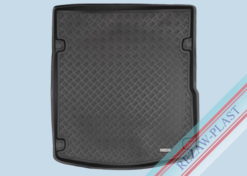 Trunk mat PE with rubber surface fits to: Audi A6 III C6 2004 - 2008