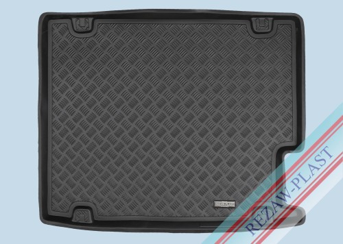 Trunk mat PE with rubber surface fits to: BMW X4 (F26) 2014 - 2018