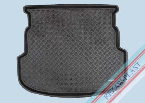 Mata bagażnika PE z gumową powłoką pasuje do: Mazda 6 II 2008 - 2012