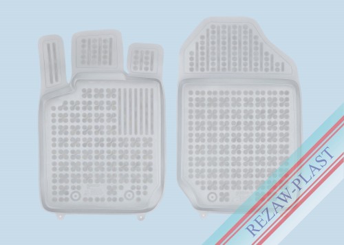 Floor mats grey fit to: Ford Ranger V 2011 - 2020