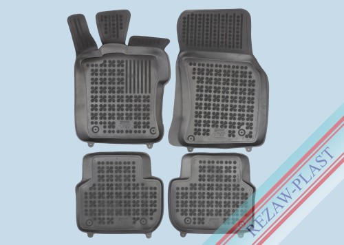 Floor mats black fit to: Jaguar XF II (X260) 2015 -
