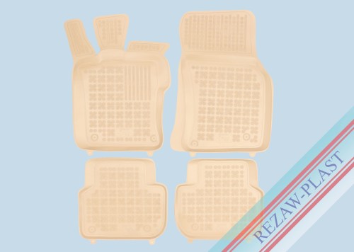 Floor mats beige fit to: Jaguar XF II (X260) 2015 -