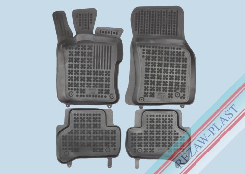 Floor mats black fit to: Jaguar XE 2015 -