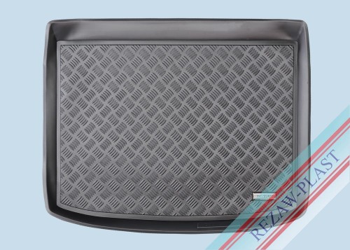 Trunk mat PE with rubber surface fits to: Renault ARKANA 2019 -
