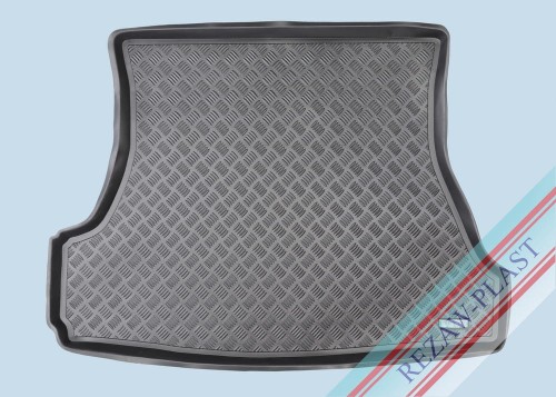 Trunk mat PE with rubber surface fits to: Ford MONDEO MK III 2000 - 2007