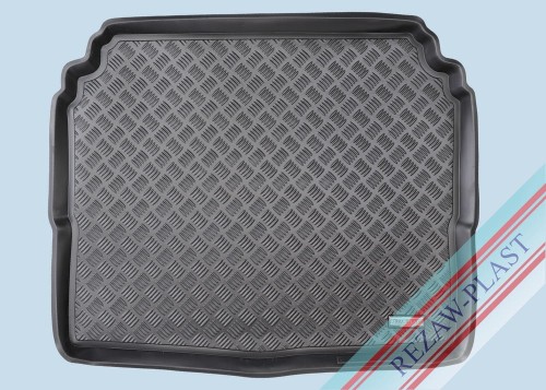 Trunk mat PE with rubber surface fits to: Opel GRANDLAND X 2017 - 2021, GRANDLAND I 2021 - 2025