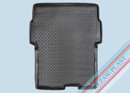 Trunk mat PE with rubber surface fits to: Renault KANGOO I 1998 - 2008