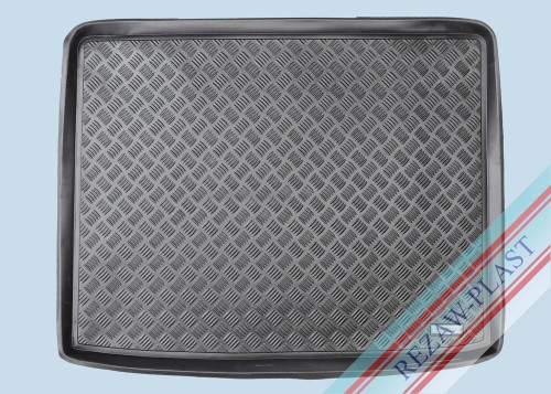 Trunk mat PE with rubber surface fits to: Renault KANGOO I 1998 - 2008