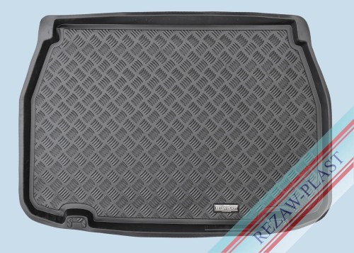 Trunk mat PE with rubber surface fits to: Toyota C-HR I 2019 - 2023