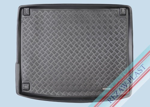Mata bagażnika PE z gumową powłoką pasuje do: Volkswagen TOUAREG II 2010 - 2018