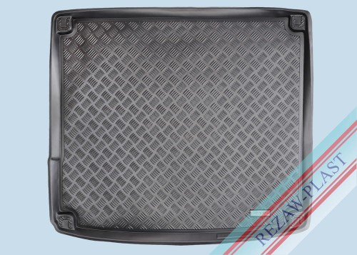 Trunk mat PE with rubber surface fits to: BMW X6 (F16) 2014 - 2019