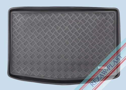 Mata bagażnika PE z gumową powłoką pasuje do: Mazda CX-3 2015 - 2018, CX-3 2018 - 2022