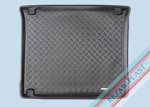 Trunk mat PE with rubber surface fits to: Jeep GRAND CHEROKEE WK2 2010 - 2021