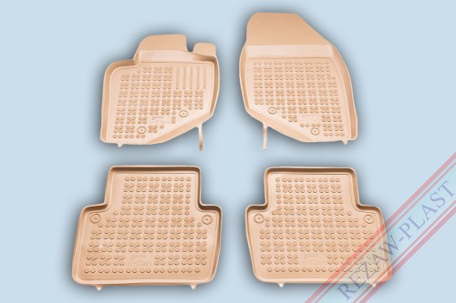Dywaniki podłogowe beżowe pasują do: Volvo S80 I 1998 - 2006