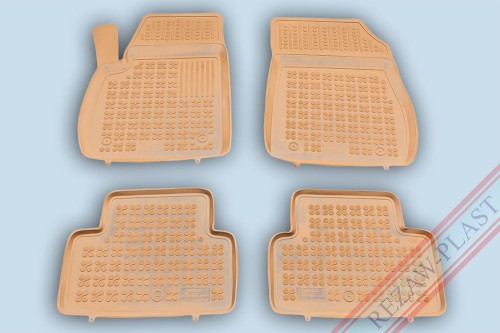 Dywaniki podłogowe beżowe pasują do: Opel ZAFIRA C III 2012 - 2019