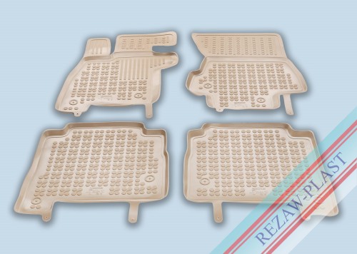 Dywaniki podłogowe beżowe pasują do: Lexus LS V 500h 2017 -