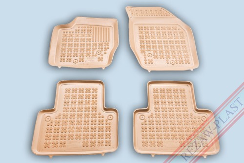 Dywaniki podłogowe beżowe pasują do: Volvo XC90 I 2002 - 2014