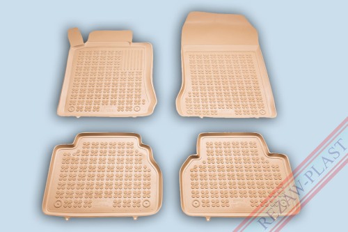 Dywaniki podłogowe beżowe pasują do: Mercedes W210, S210 E - KLASA 1995 - 2003