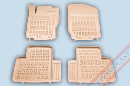 Floor mats beige fit to: Mercedes W164 M - CLASS 2005 - 2011