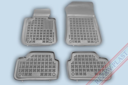 Floor mats grey fit to: BMW 1 (E87) 2004 - 2011, 1 (F20) 2011 - 2019
