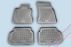 Dywaniki podłogowe szare pasują do: BMW 7 (F01) 2008 - 2015