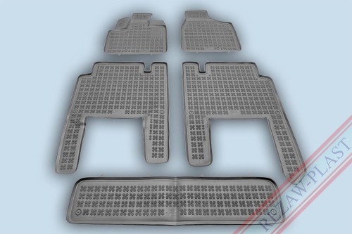 Floor mats grey fit to: Chrysler VOYAGER V 2005 - 2011