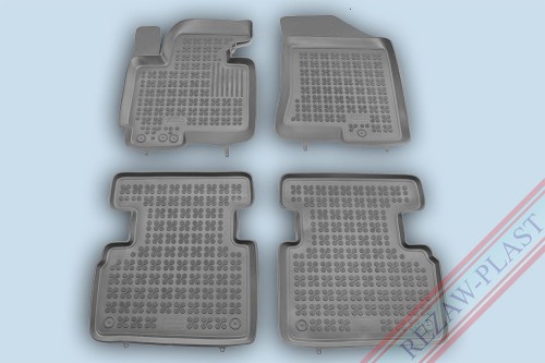 Floor mats grey fit to: Kia SPORTAGE III 2010 - 2015