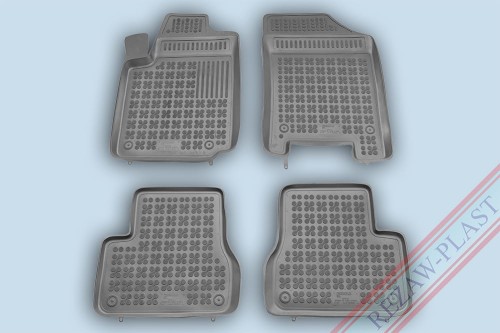 Floor mats grey fit to: Citroen C3 I 2002 - 2009