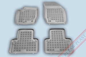 Dywaniki podłogowe szare pasują do: Volvo XC90 I 2002 - 2014