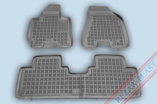 Floor mats grey fit to: Hyundai TUCSON I 2004 - 2009
