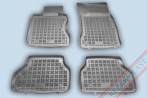Dywaniki podłogowe szare pasują do: BMW 5 (E60, E61) 2003 - 2010