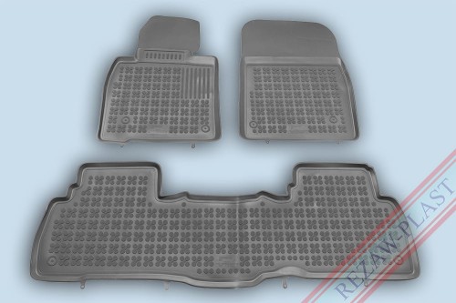 Dywaniki podłogowe szare pasują do: Toyota LAND CRUISER J200 2007 - 2021