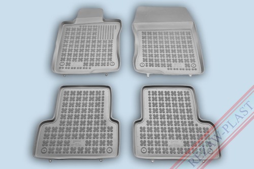 Floor mats grey fit to: Acura TSX 2009 - 2014, Honda ACCORD VIII 2008 - 2015