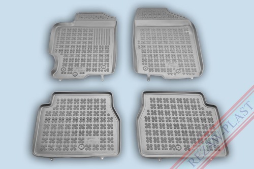 Floor mats grey fit to: Mazda 6 I 2002 - 2008, 6 II 2008 - 2012