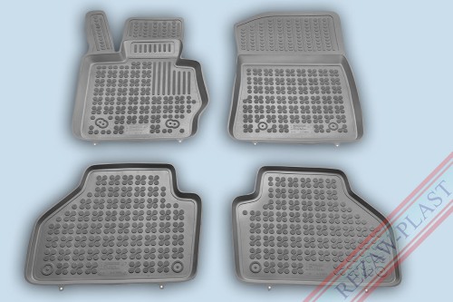 Dywaniki podłogowe szare pasują do: BMW X3 (F25) 2010 - 2017, X4 (F26) 2014 - 2018
