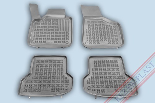 Dywaniki podłogowe szare pasują do: Audi A3 II 8P, S3 8P 2003 - 2013