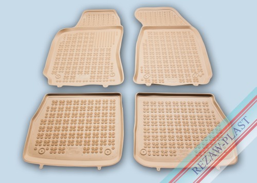 Floor mats beige fit to: Skoda SUPERB I 2001 - 2008