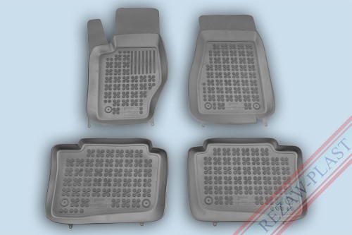 Floor mats grey fit to: Jeep GRAND CHEROKEE WK 2005 - 2010