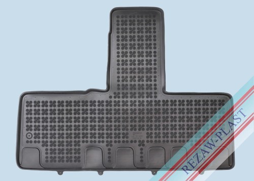 Floor mat black fits to: Citroen SPACETOURER 2020 -, Opel ZAFIRA LIFE 2020 -, Peugeot TRAVELLER 2020 - 2024, Toyota PROACE VERSO II 2016 - 2020