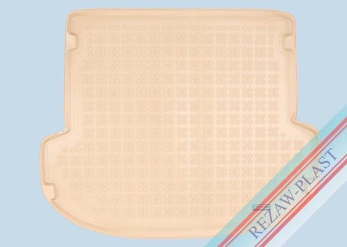 Trunk mat beige fits to: Hyundai SANTA FE IV 2020 -