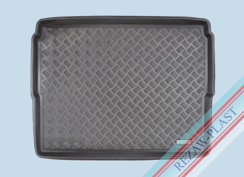 Mata bagażnika PE z gumową powłoką pasuje do: Peugeot 3008 I 2009 - 2016