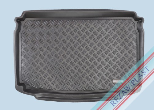 Trunk mat PE with rubber surface fits to: Seat ATECA 2016 -