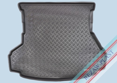 Trunk mat PE with rubber surface fits to: Toyota AVENSIS III 2009 - 2018