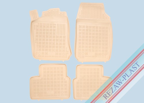 Dywaniki podłogowe beżowe pasują do: Opel VECTRA B 1995 - 2002