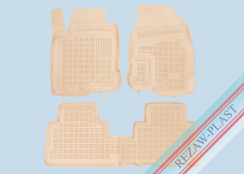 Dywaniki podłogowe beżowe pasują do: Chevrolet CAPTIVA 2006 - 2015, Opel ANTARA 2006 - 2017