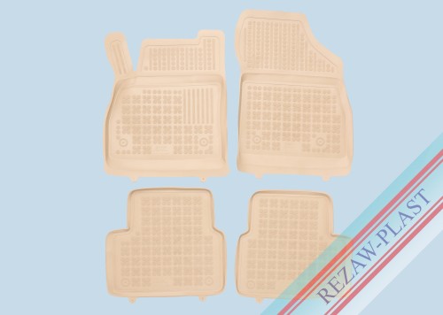 Dywaniki podłogowe beżowe pasują do: Opel ASTRA K V 2015 - 2021