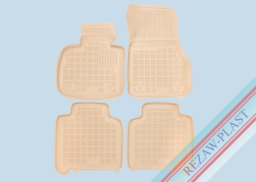Floor mats beige fit to: BMW 2 (F46) Gran Tourer 2015 - 2021