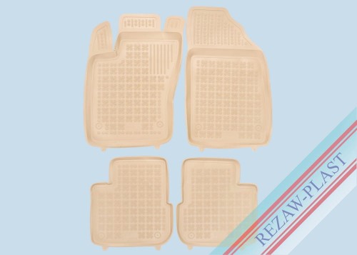 Floor mats beige fits to: Fiat TIPO 2015 -